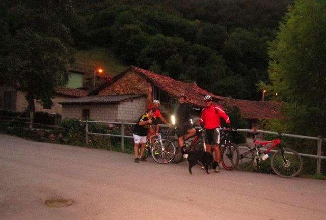ruta al caer el sol